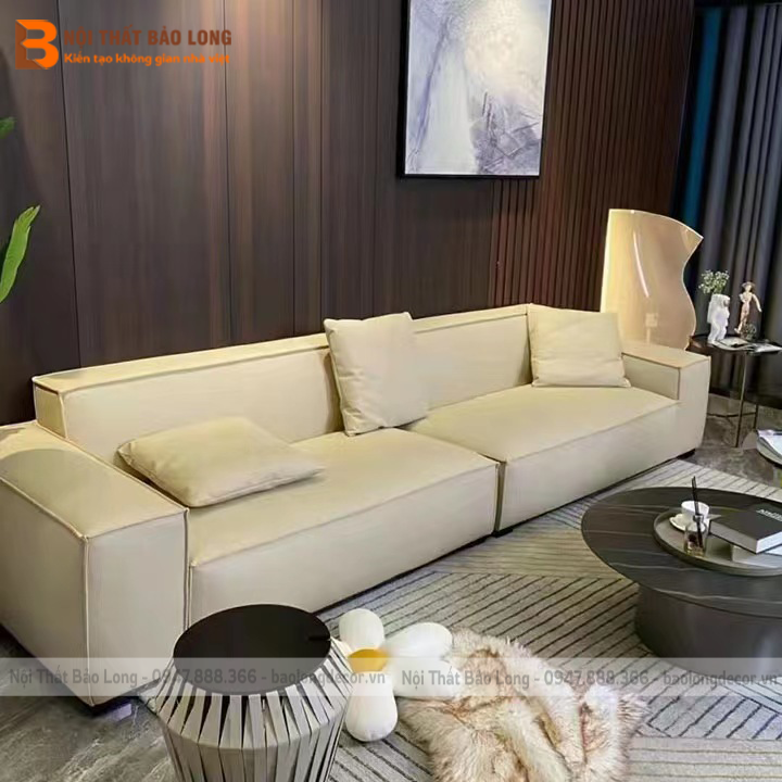 Ghế Sofa Nỉ Cao Cấp Phòng Sang Trọng - BLF03